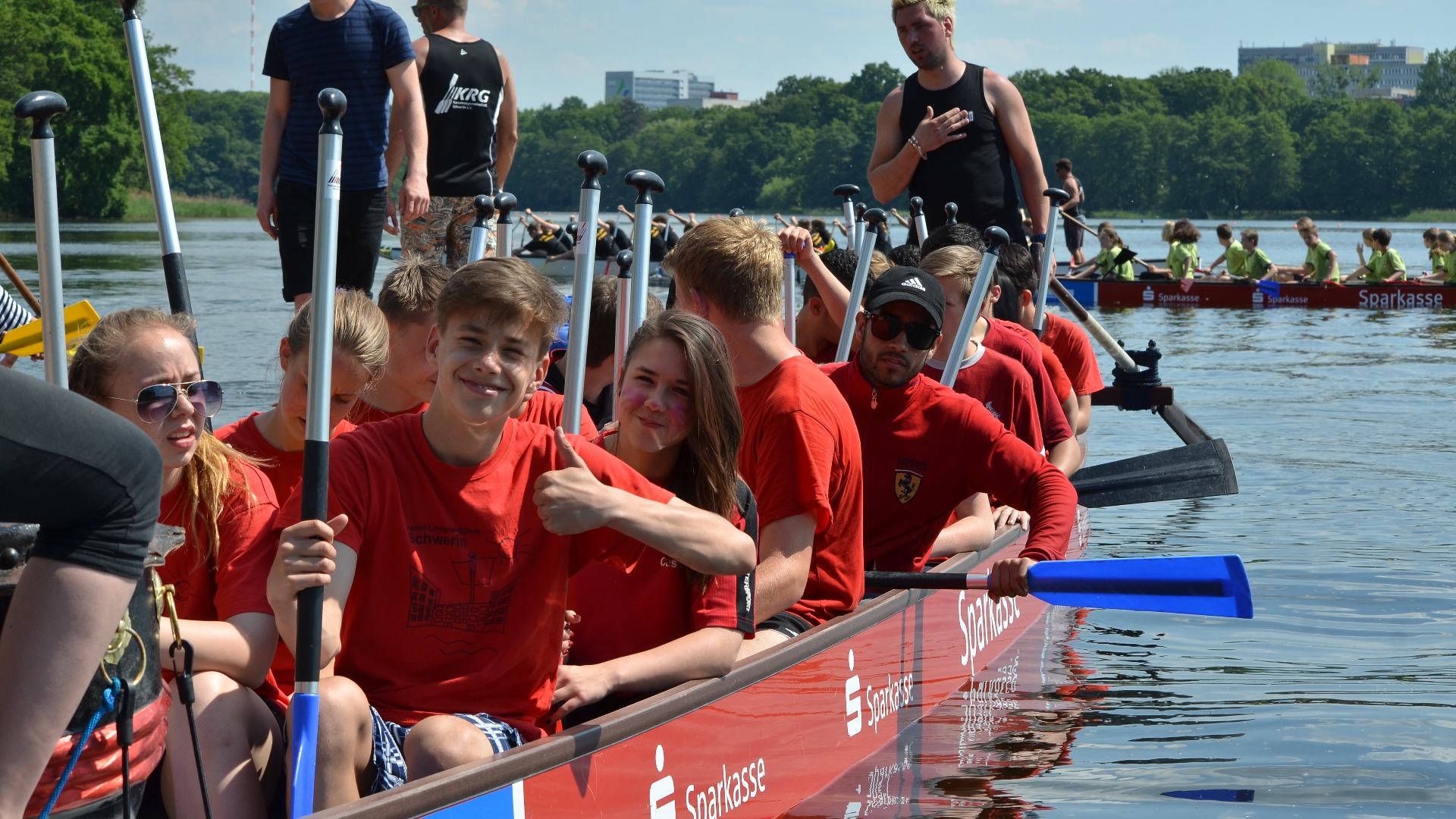 Schweriner Drachenboot Schulmeisterschaften